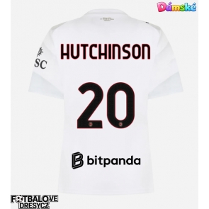 AC Milan Omari Hutchinson #20 Dámské Venkovní Dres 2026-27 Krátký Rukáv